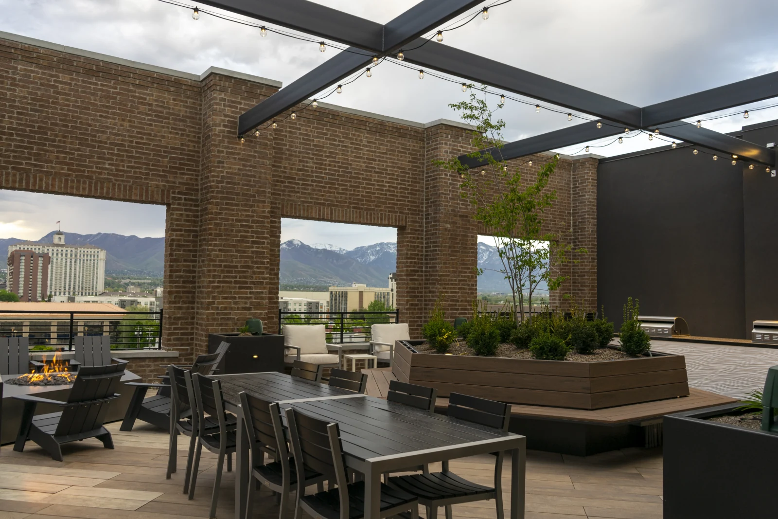 The rooftop · the district's social floor