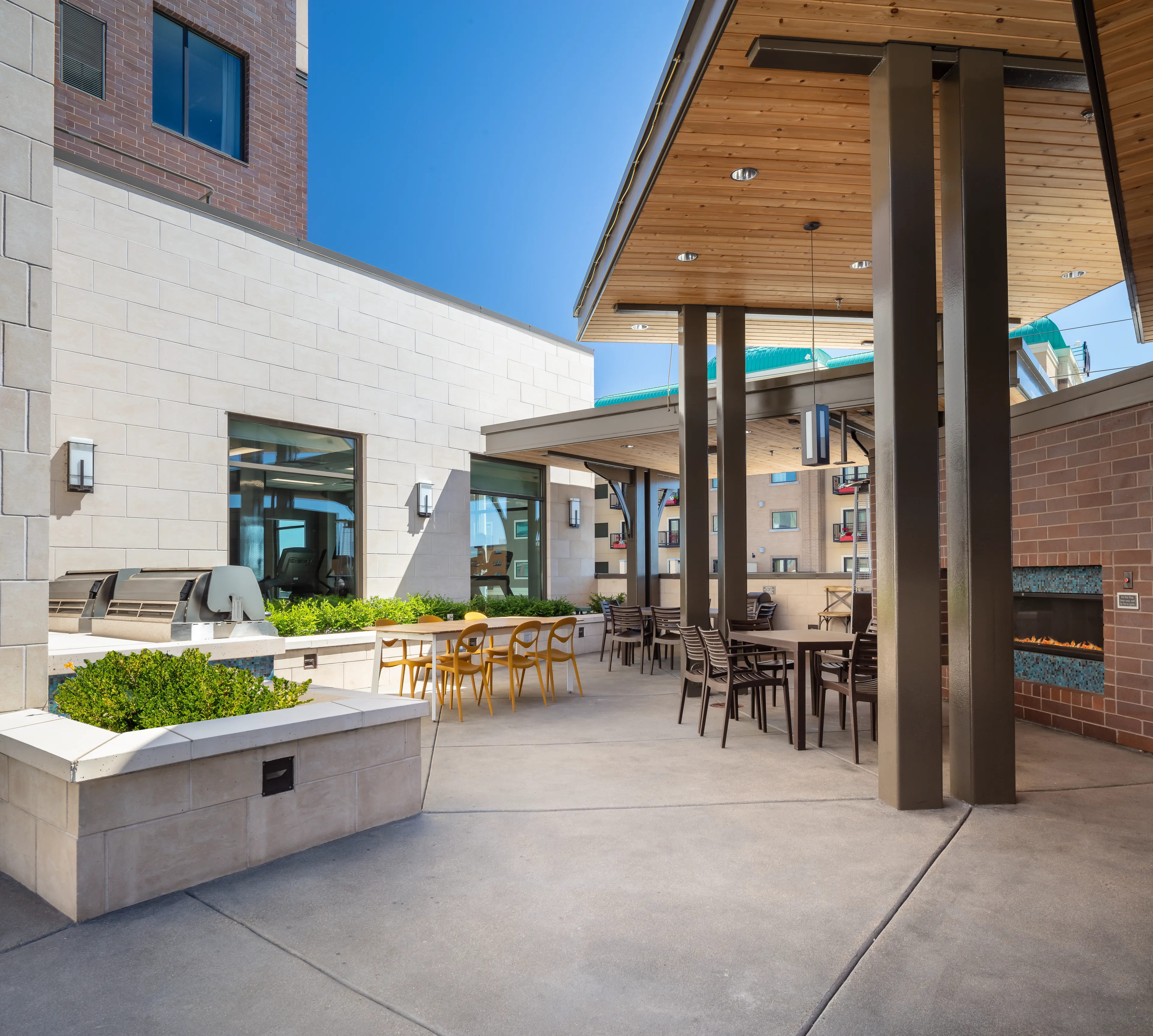 STAND-IN BRANDON TO VET — Residence Inn tile seat-wall material detail (4K tall master)